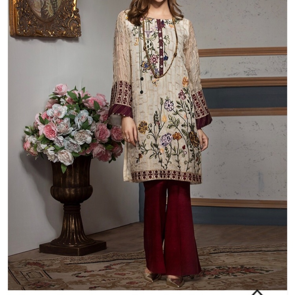 Pakistani and Indian top with matching pants